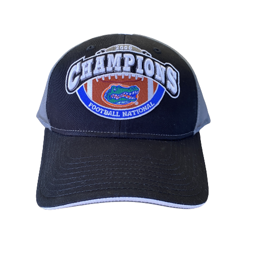 Florida Gators 2006 Football National Champions Reebok Strapback Cap Hat
