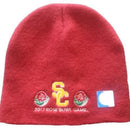 2017 Rose Bowl Cardinal USC Beanie - LA REED FAN SHOP