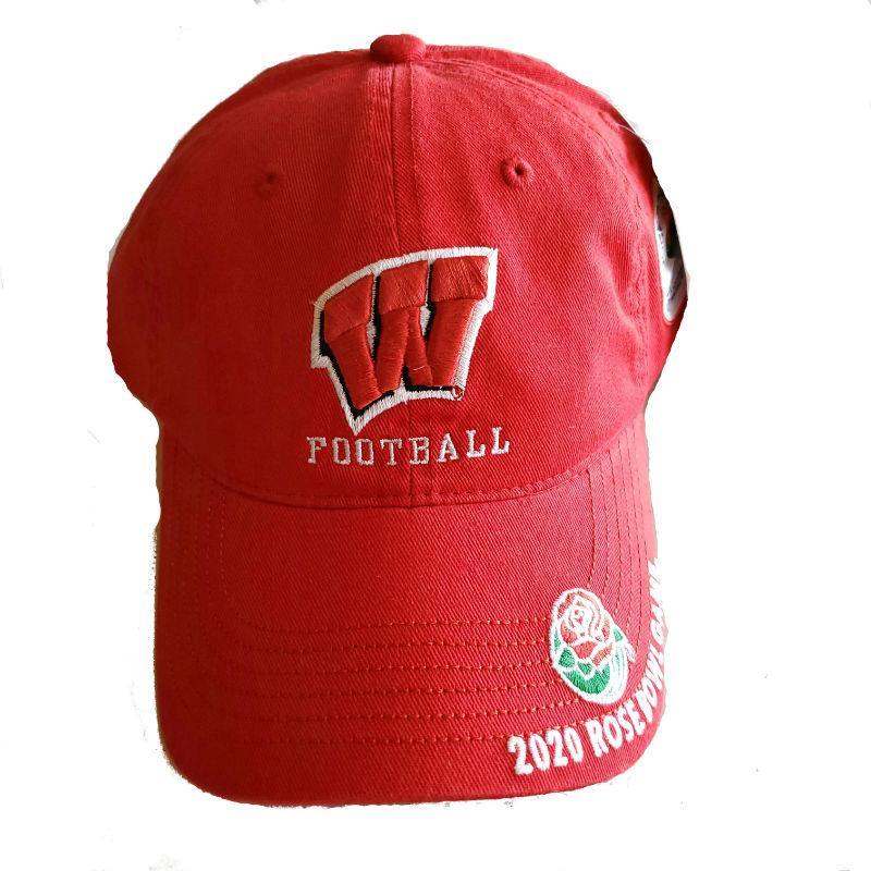 2020 Rose Bowl Wisconsin Badgers  Adjustable Hat - LA REED FAN SHOP