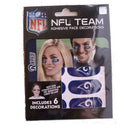 Los Angeles Rams Face Decorations/Tattoos - LA REED FAN SHOP