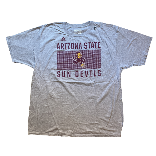 Arizona State Sun Devils Gray Adidas Shirt