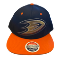 Anaheim Ducks Zephyr Orange Snapback Hat