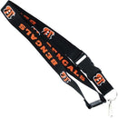 Cincinnati Bengals Breakaway Lanyard - LA REED FAN SHOP