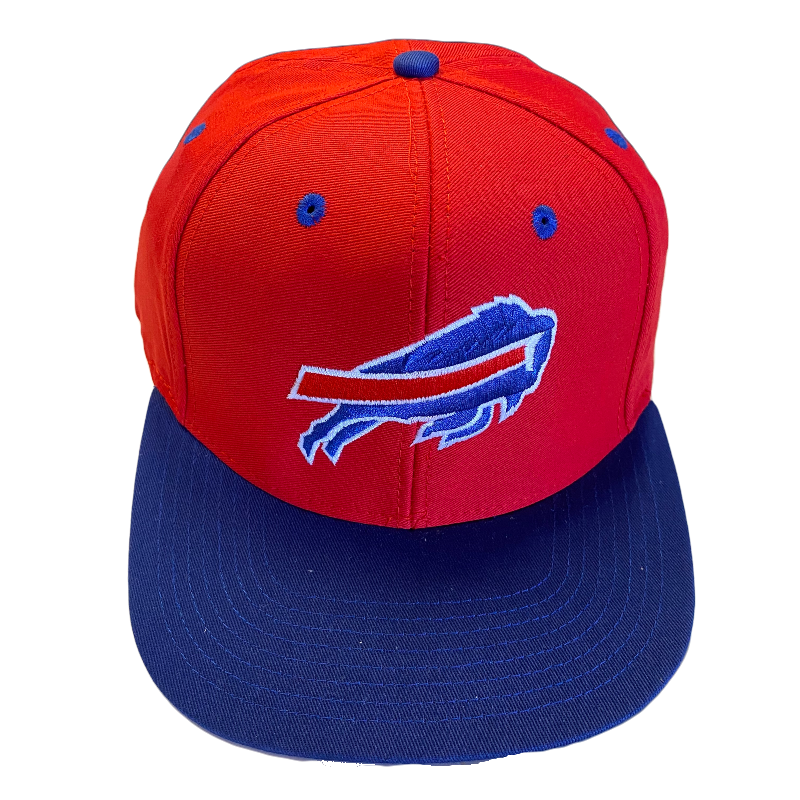 Buffalo Bills Reebok Flat Visor Hat Red and Blue - LA REED FAN SHOP