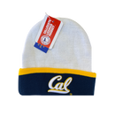CAL Bears White Beanie