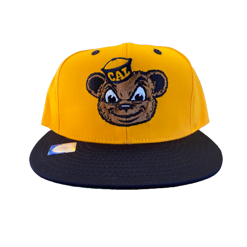 Cal Bears Eclipse Flat Bill Mascot Hat