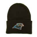 Carolina Panthers Black Knit Beanie - LA REED FAN SHOP