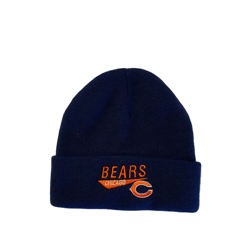Chicago Bears Navy Beanie NFL - LA REED FAN SHOP
