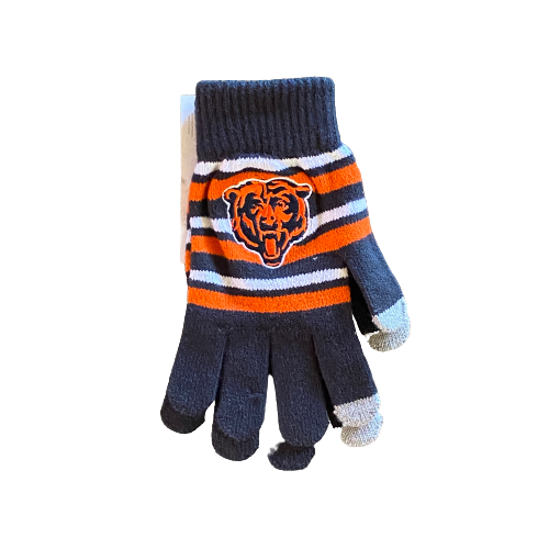Chicago Bears Knit Texting Gloves