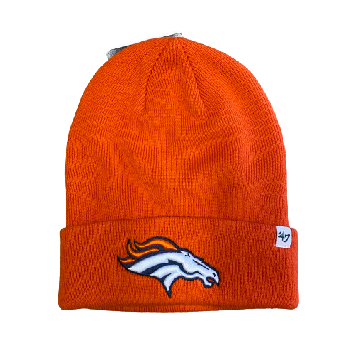 Denver Broncos 47' Brand Orange Beanie - LA REED FAN SHOP