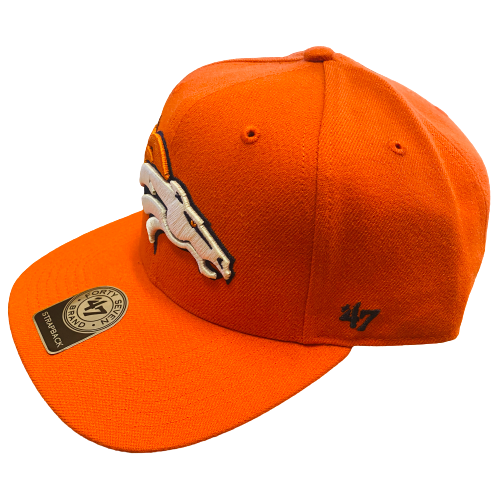 Denver Broncos 47 Brand Orange Strapback Hat NFL