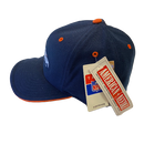 Denver Broncos Navy Fitted Hat - LA REED FAN SHOP