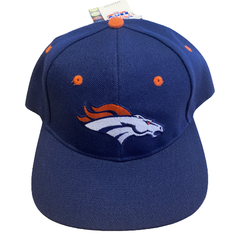 Denver Broncos Game Day Navy Flat Bill Hat