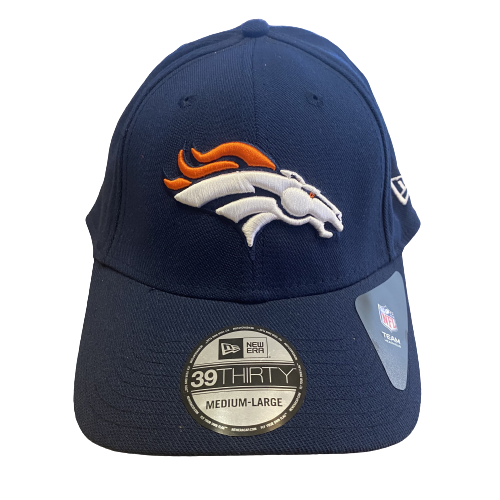 Denver Broncos Navy Blue New Era 39Thirty Hat