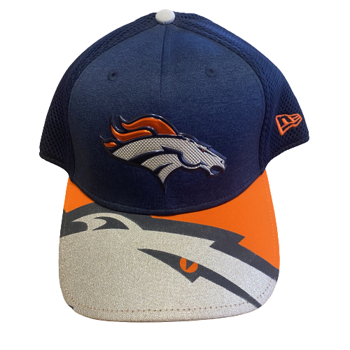 Denver Broncos New Era Fitted Mesh Hat Medium-Large