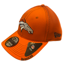 Denver Broncos New Era Flex Fit Orange Hat Small Medium