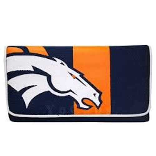 Denver Broncos Women's Mesh Wallet - LA REED FAN SHOP