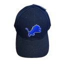 Detroit Lions Black Adjustable Hat - LA REED FAN SHOP