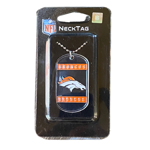 Denver Broncos NFL Neck Tag - LA REED FAN SHOP