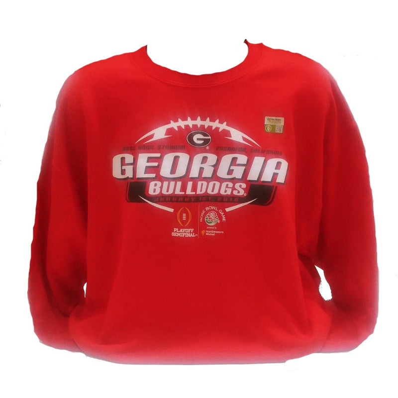 2018 Rose Bowl Georgia Bulldogs Crew Neck Sweater XL - LA REED FAN SHOP