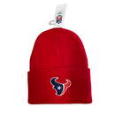 Houston Texans Red Knit Beanie - LA REED FAN SHOP