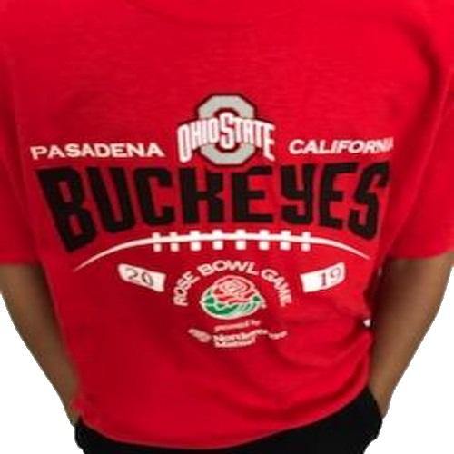 2019 Rose Bowl Ohio State Buckeyes Football Line Shirt - LA REED FAN SHOP