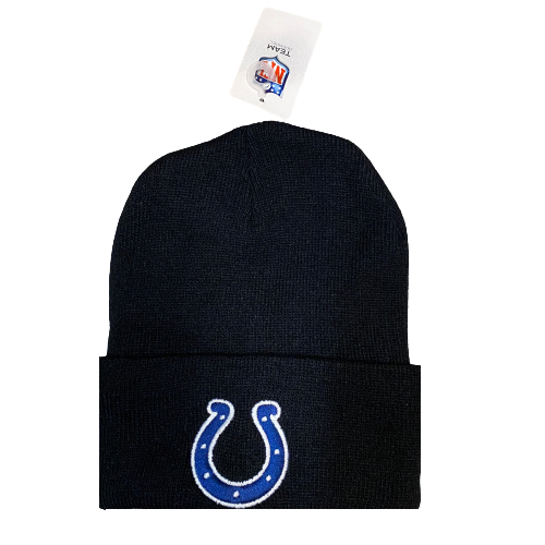Indianapolis Colts Black Beanie