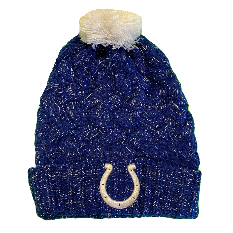 Indianapolis Colts Women's Knit Beanie - LA REED FAN SHOP