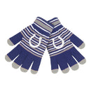 Indianapolis Colts  Acrylic Stripe Knit Gloves