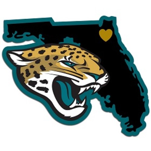 Jacksonville Jaguars Decal Home State Pride