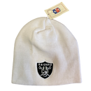 Las Vegas Raiders White Beanie - LA REED FAN SHOP