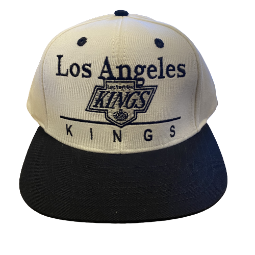 Los Angeles Kings White Snapback Hat