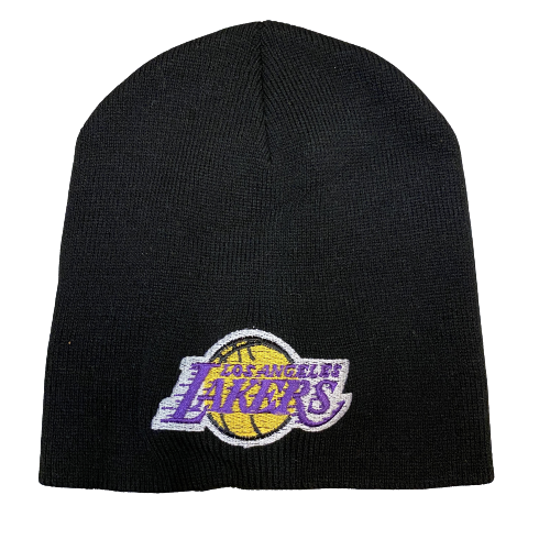 Los Angeles Lakers Black Beanie