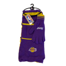Los Angeles Lakers Scarf Glove Gift Set - LA REED FAN SHOP