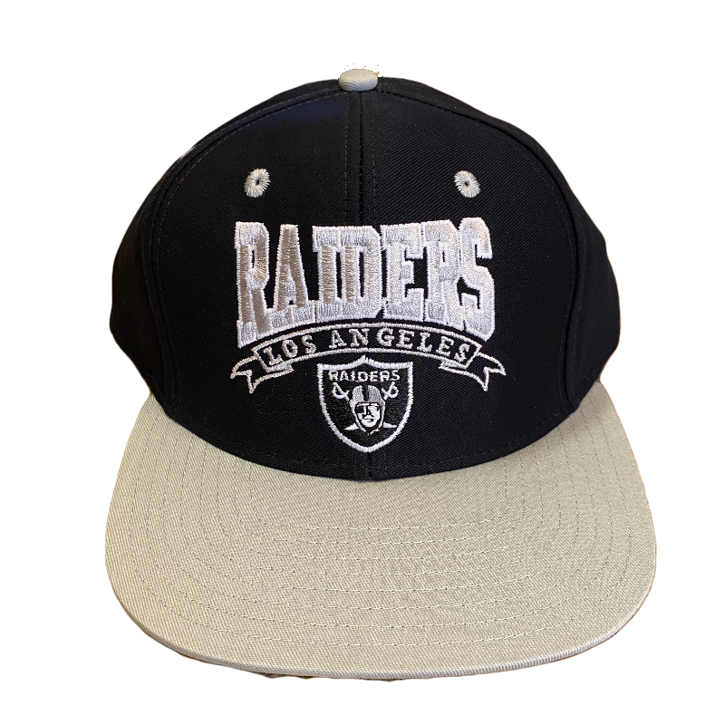 Los Angeles Raiders Black and Gray Reebok Snapback Hat - LA REED FAN SHOP