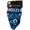 Los Angeles Rams Pet Bandana size small