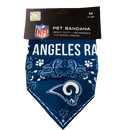 Los Angeles Rams Pet Bandana size small