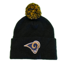Los Angeles Rams Black Knit Beanie - LA REED FAN SHOP