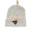 Los Angeles Rams White Beanie - LA REED FAN SHOP