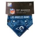 Los Angeles Rams Pet Bandana size small