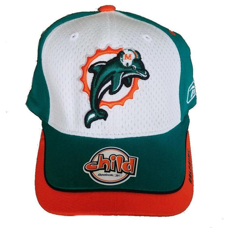 Miami Dolphins Reebox NFL Fitted Child Hat - LA REED FAN SHOP