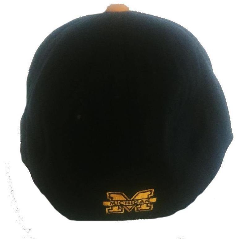 Michigan Wolverines Top of the World Fitted Hat - LA REED FAN SHOP