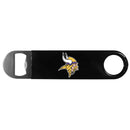 Minnesota Vikings Long Neck Vinyl Bottle Opener 7" Steel