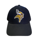 Minnesota Viking Black Pro Shape Reebok Adjustable Hat - LA REED FAN SHOP