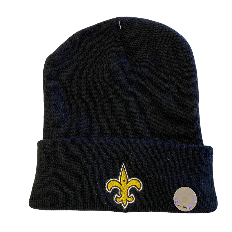 New Orleans Saints Black Beanie - LA REED FAN SHOP