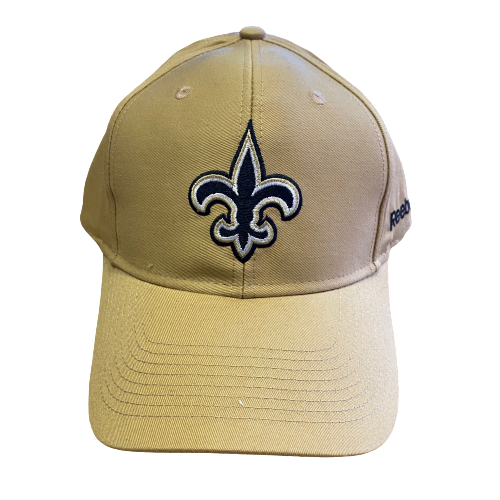 New Orleans Saints All Gold Pro Shape Reebok Hat - LA REED FAN SHOP