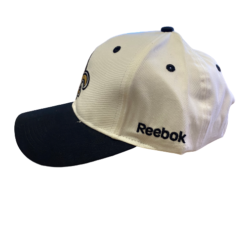 New Orleans Saints White Pro Shape Reebok Hat - LA REED FAN SHOP