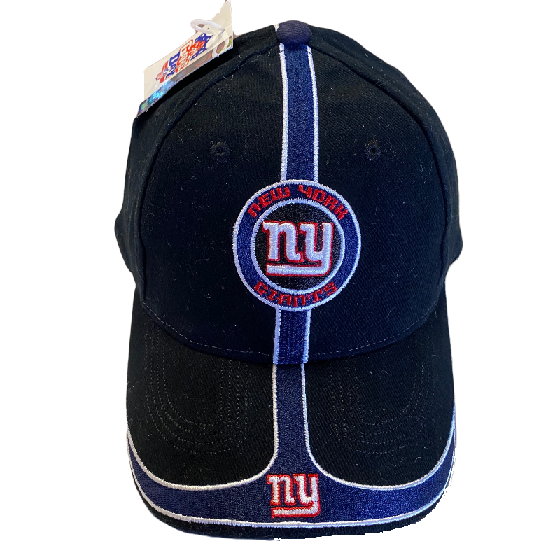 New York Giants Black Adjustable Hat - LA REED FAN SHOP