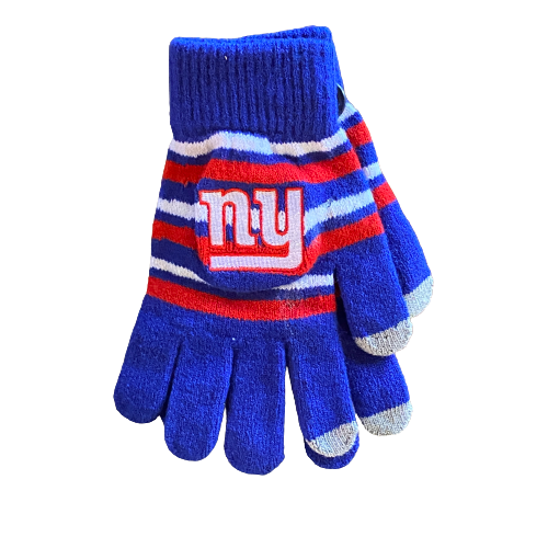 New York Giants Knit Texting Gloves