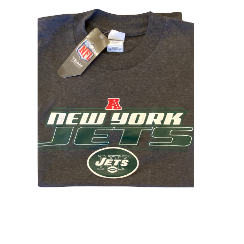 New York Jets Team Apparel Short Sleeve Gray Shirt